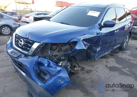 2018 Nissan Pathfinder Sv z USA, uszkodzony, nr VIN 5N1DR2MM7JC662265